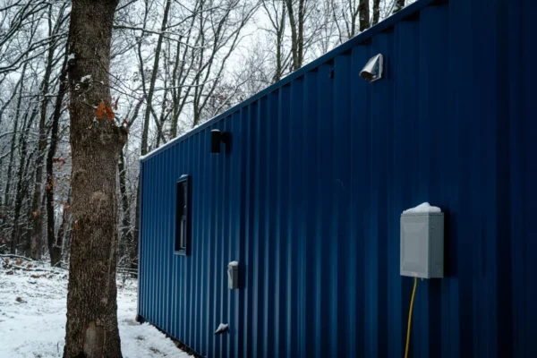 Luxury Shipping Container Homes (40’ x8'x 9’6” Tall) Two Blue, Two Grey - Image 3