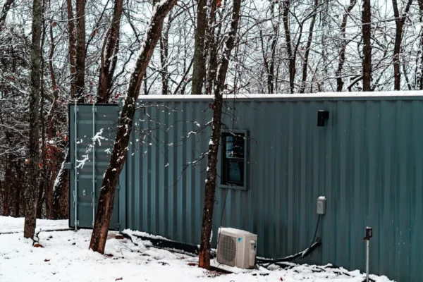 Luxury Shipping Container Homes (40’ x8'x 9’6” Tall) Two Blue, Two Grey - Image 2