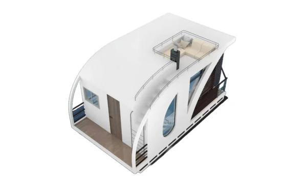 Premium 22 Ft Houseboat | Modern Floating Home with Panoramic Views - Image 6